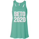 BETO 2020, Beto Flowy Racerback Tank, Beto for President, Beto Tank Top, Beto 2020 Tank, Beto O'rourke, Beto 2020 Tank, Beto Racerback Tank, Beto for President, Beto for America