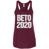BETO 2020, Beto Flowy Racerback Tank, Beto for President, Beto Tank Top, Beto 2020 Tank, Beto O'rourke, Beto 2020 Tank, Beto Racerback Tank, Beto for President, Beto for America