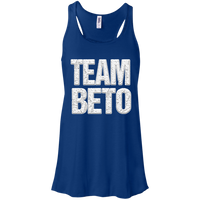 Team Beto, Beto Flowy Racerback Tank, Beto 2020, Beto for President, Beto Tank Top, Beto 2020 Tank, Beto O'rourke, Beto 2020 Tank, Beto Racerback Tank, Beto for President, Beto for America